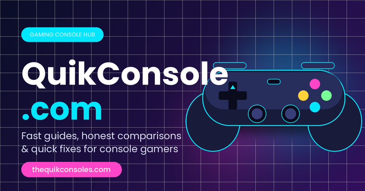QuikConsole com: Your Go-To Hub for Console Gaming (2026)